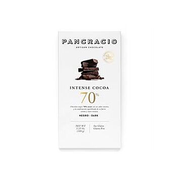 Pancracio Chocolate - Intense Cocoa 70% Dark Chocola (100g)