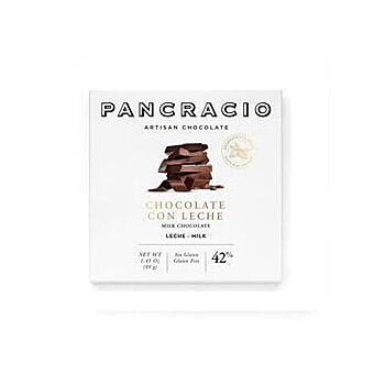 Pancracio Chocolate - 42% Cocoa Milk Choc Mini Bar (40g)