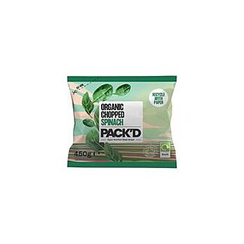 Pack'd - Organic Spinach (450g)