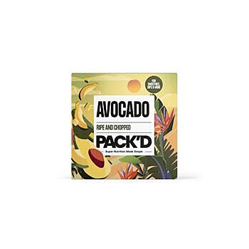 Pack'd - Ripe and Chopped Avocado (300g)