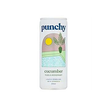 Punchy Drinks - Cucumber Yuzu & Rosemary (250ml)