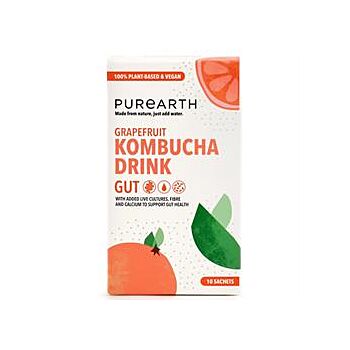 Purearth - Gut Grapefruit Kombucha Drink (1 box)