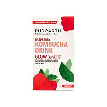 Purearth - Glow Raspberry Kombucha Drink (1 box)