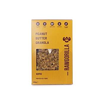 Raw Gorilla - KETO Peanut Butter Granola (250g)