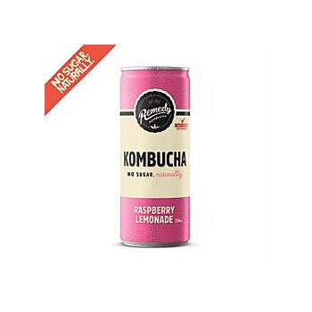 Remedy Kombucha - Kombucha Raspberry Lemonade (250ml)