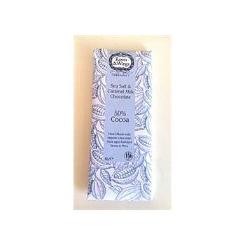 Roots and Wings - SeaSalt Caramel Chocolate Bar (80g)