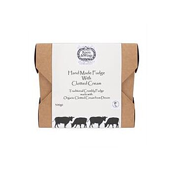 Roots and Wings - Organic Clotted Cream Fudge (300g)