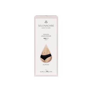 Selenacare - Menstrual Undies ClasBlack XL (1 box)