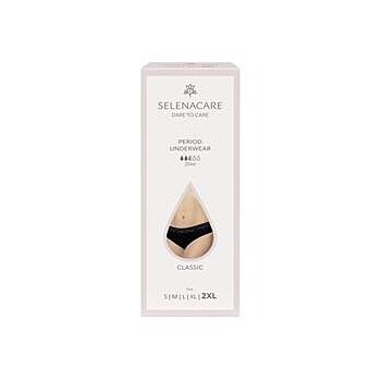 Selenacare - Menstrual Undies ClasBlack 2XL (1 box)