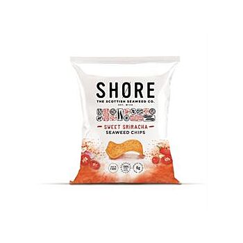 Shore Scottish Seaweed - Seaweed Chips - Sweet Sriracha (25g)