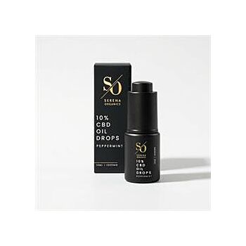 Serena Organics - 10% CBD Oil Drops - Peppermint (10ml)