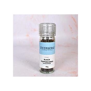 Steenbergs - Organic Black Pepper Grinder (40g)