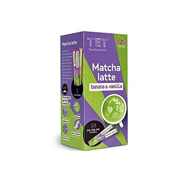 True English Tea - Matcha Banana & Vanilla Latte (10 sachet)