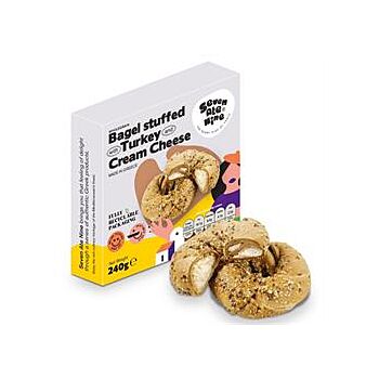 Seven Ate Nine - Wholegrain Bagel with Cheese (240g)