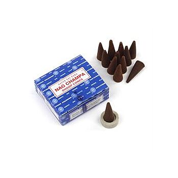 Satya - Satya Nag Champa Incense Cones (15g)