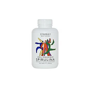 Synergy Natural - Spirulina Tablets Organic (500 tablet)
