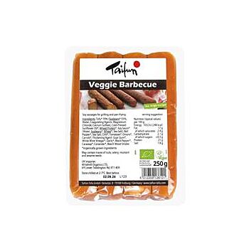 Taifun - Org Veggie Barbeque Sausage (250g)