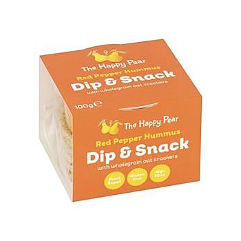 The Happy Pear - Dip & Snack Red Pepper Hummus (100g)