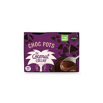 The Coconut Collaborative - Dairy Free Little Choc Pots (4 x 45g)