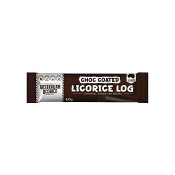 The Great Australian Licorice - Choc Coated Liquorice Log (40g)