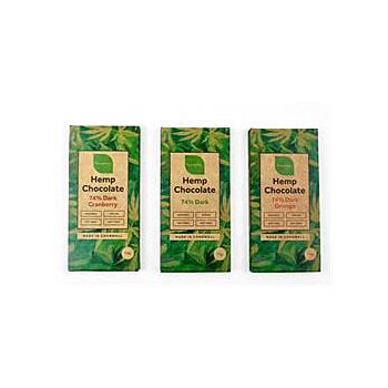 Themptation - Hemp Chocolate Bar 74% (70g)