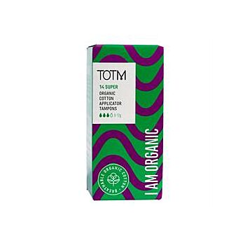 TOTM - Organic Tampons App Sup (72g)