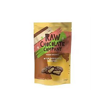 The Raw Chocolate Company - M*lk Chocolate Bananas (100g)