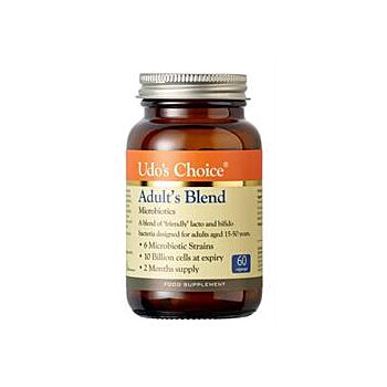 Udo's Choice - Adults Blend Microbiotics (60 capsule)