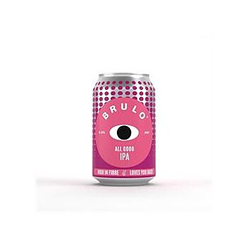 BRULO - All Good IPA Alcohol Free Beer (330ml)