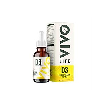 Vivo Life - Vitamin D3 & K2 Liquid (50ml)