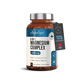 Vitabright - Magnesium Complex 6-in-1 (120 capsule)