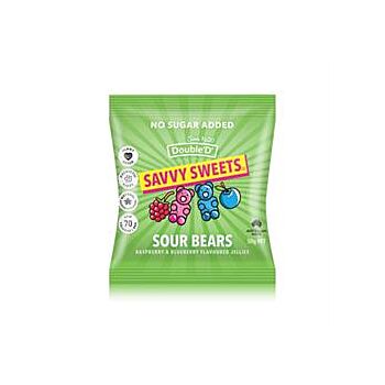 Savvy Sweets - Sour Bears Sweets (50g)