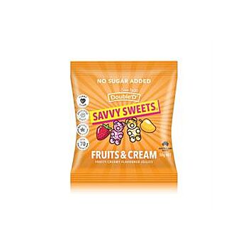 Savvy Sweets - Fruits & Cream Sweets (50g)