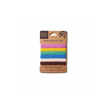 Wild and Stone - Hair Ties - 6 Multi (6unit)