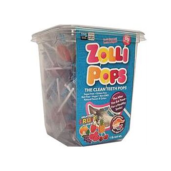 Zolli Pops - Mixed Fruit Lollipop Tub (450g)