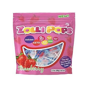 Zolli Pops - Strawberry Lollipop Pouch (80g)