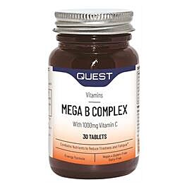 Quest - MEGA B COMPLEX + 1000mg VIT C (30 Tablet)