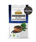 Organic Black Peppercorns Salt (100g)