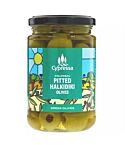 Pitted Green Halkidiki Olives (315g)