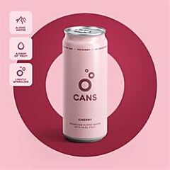Cherry Infused Sparkling Water (330ml)
