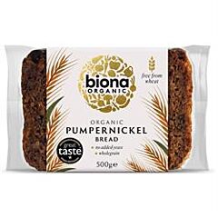Organic Pumpernickel Bread (500g)