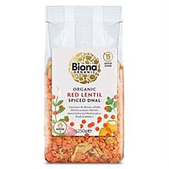 Org Spiced Red Lentil Dahl (250g)