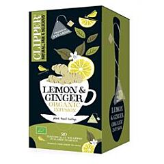 Organic FT Lemon & Ginger (20bag)
