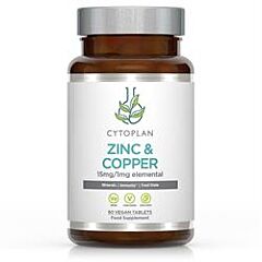 Zinc Copper 15 mg 1 mg (60 tablet)