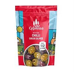 Chilli Pitted Olives Pouch (50g)