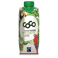 Organic Pure Coconut Water (330ml)