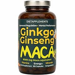 Maca Ginseng & Ginkgo 180 Cap (180 capsule)