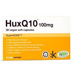 HuxQ10 100mg Co Enzyme Q10 (30softgels)