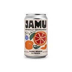 Blood Orange & Peach Soda (330ml)