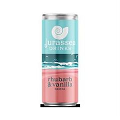 Rhubarb & Vanilla Soda (250ml)